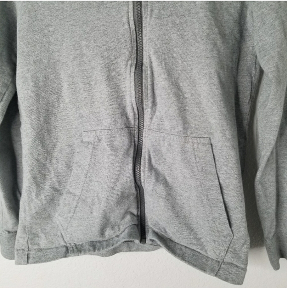 Nike Kids Grey Long Sleeve Full Zip Hoodie Size Large - Picture 5 of 10
